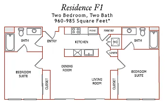 Floor plan F1