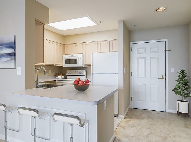 Kitchen with Bar Seating