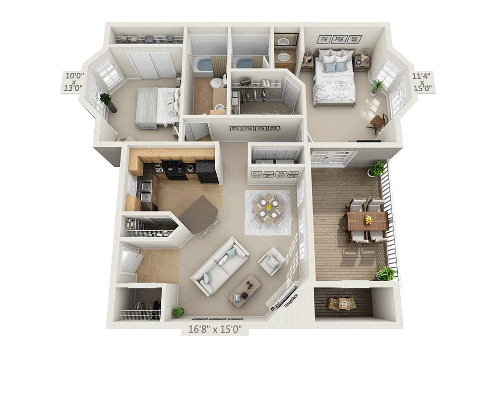 Floor plan Steeplechase