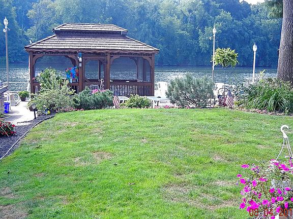 Gazebo by the river