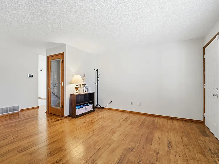 Entry, ground floor living room.