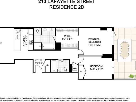 2nd image of 210 Lafayette St APT 2D