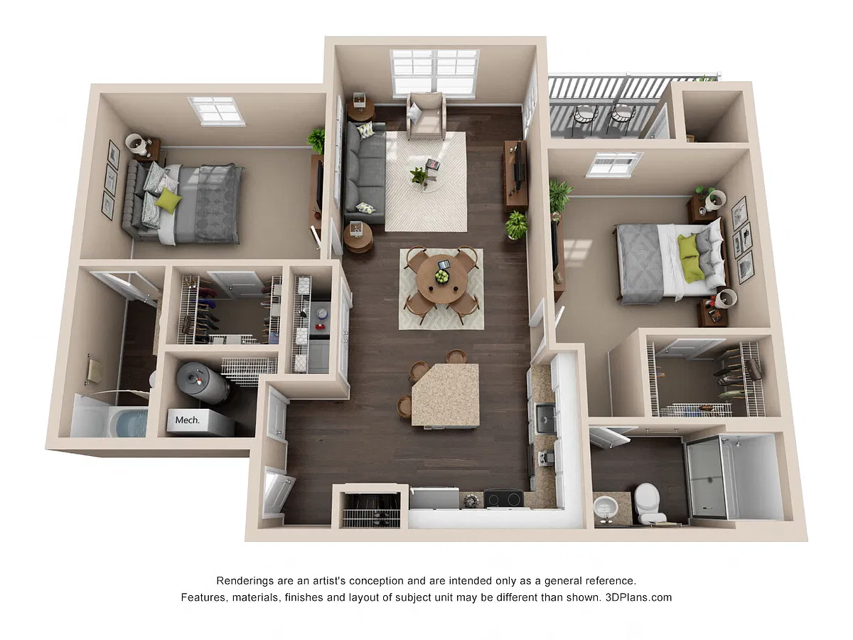 Floor plan The Dickens