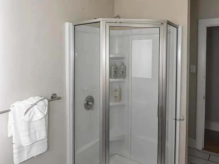 New shower