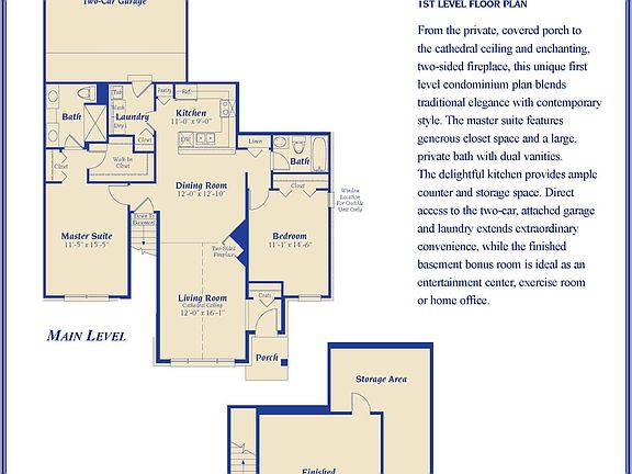 Condo floorplan
