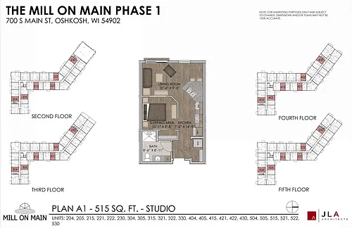 Floor plan Style A1