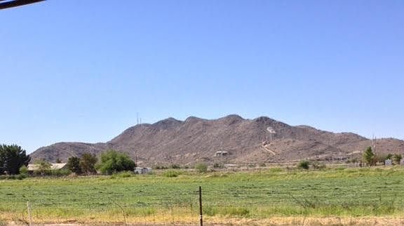 View of Casa Grande Mountain