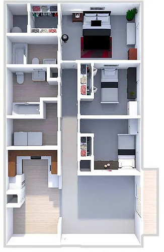 Floor plan The Magnolia