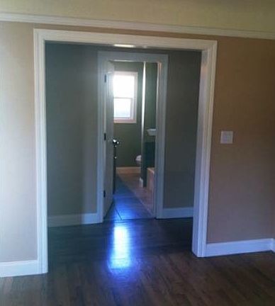 hall leading to bedrooms