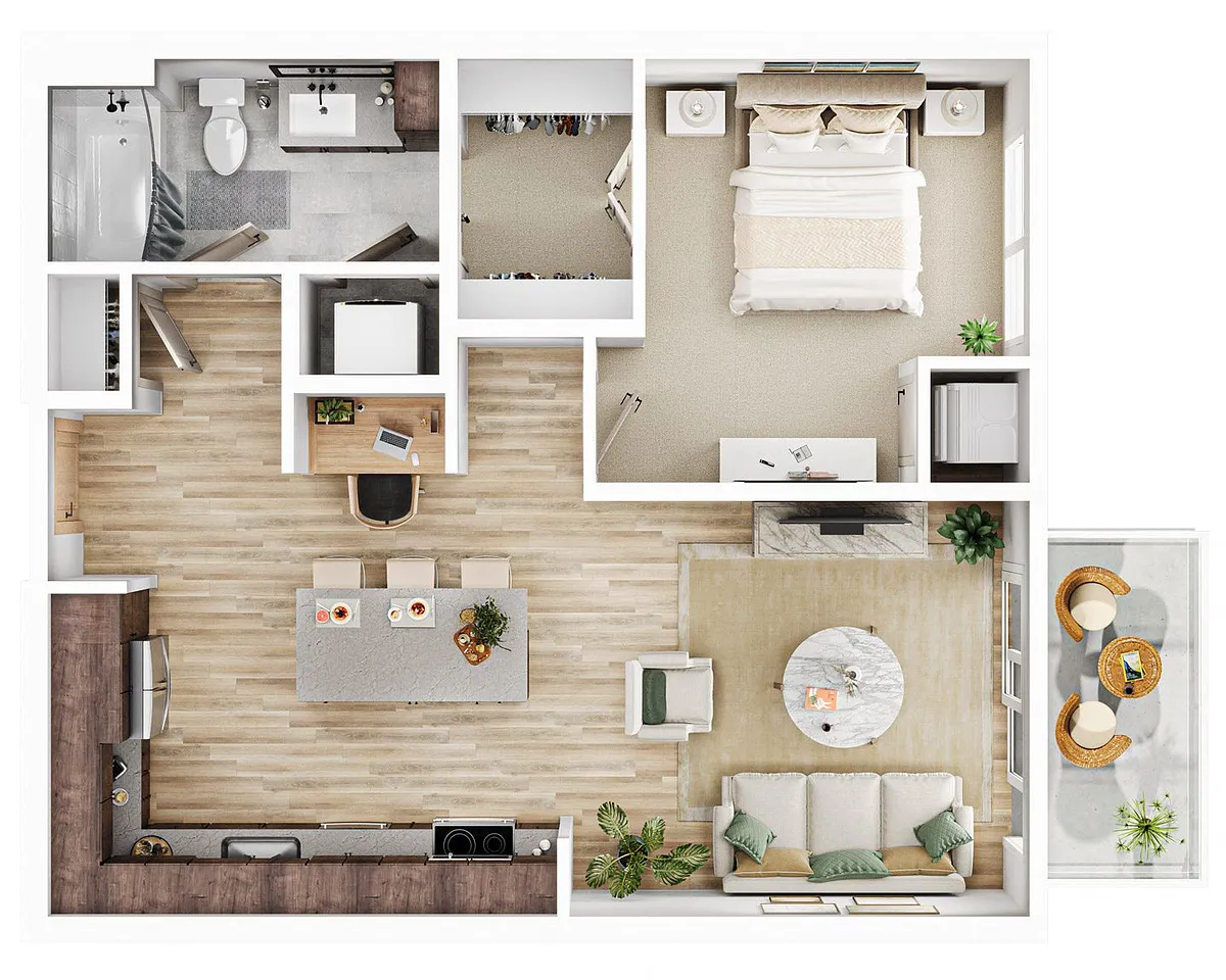 Floor plan B4