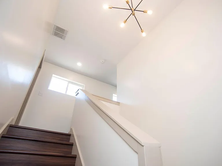Hallways have east facing windows