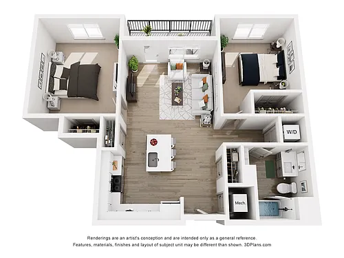 Floor plan Crossing