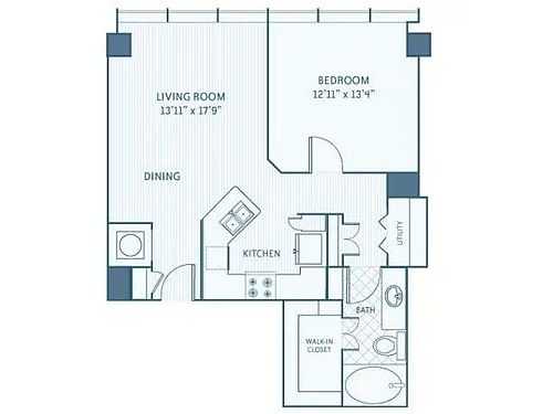 Floor plan A2C