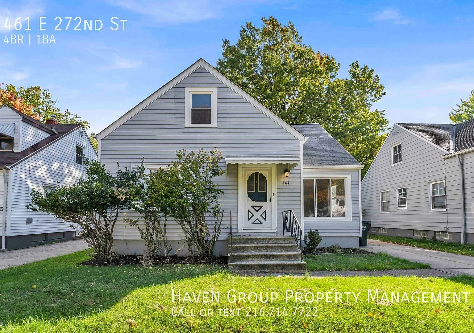 461 E 272nd St, Euclid, OH 44132 - Spacious 4-bed 1-bath single-family home! — Photo 1