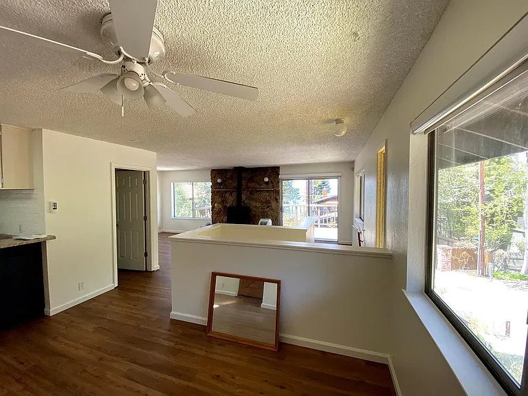 Living room from the dining area