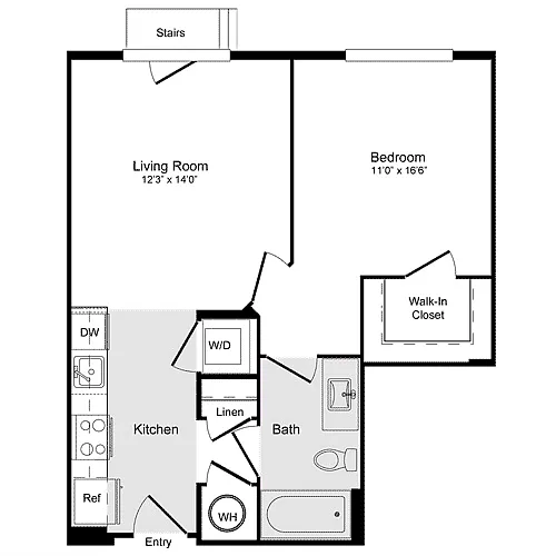 Floor plan A-6D