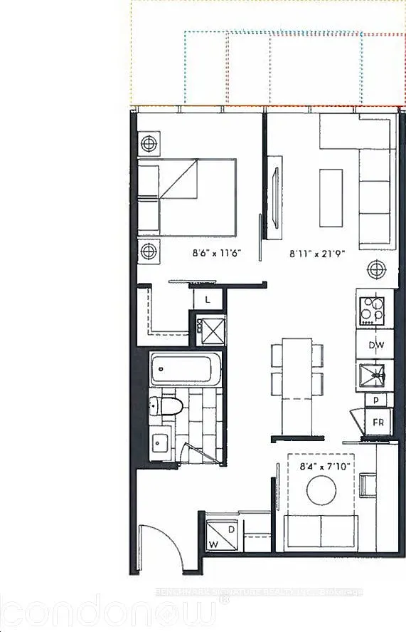 2 bed, $2,550 — Photo 4