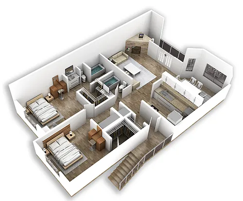 Floor plan B4