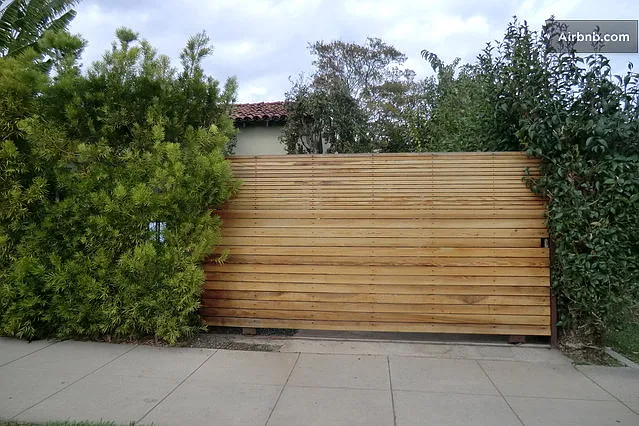 Gate to the property