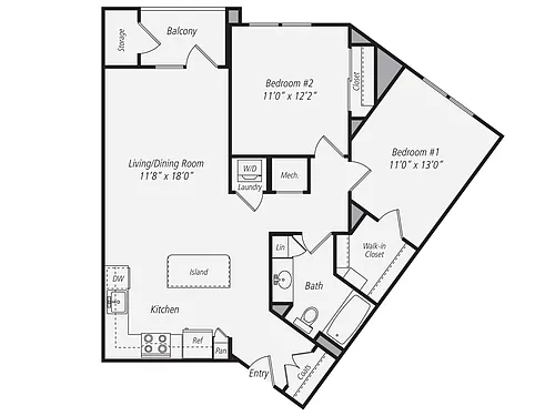 Floor plan B3SC