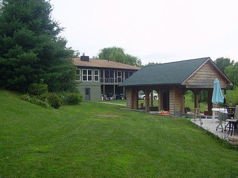 Back lawn