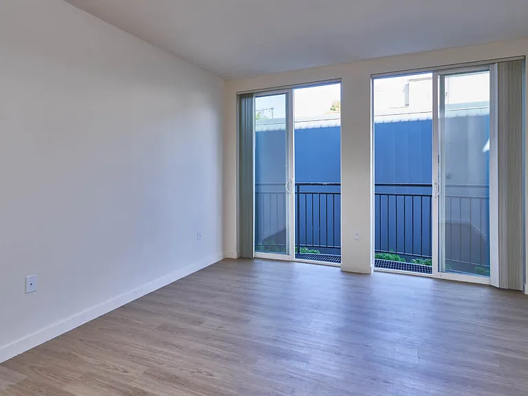 Living Room with Juliet Balcony and Hard Surface Flooring