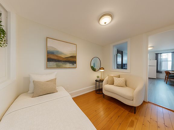 Virtually staged to show layout options
