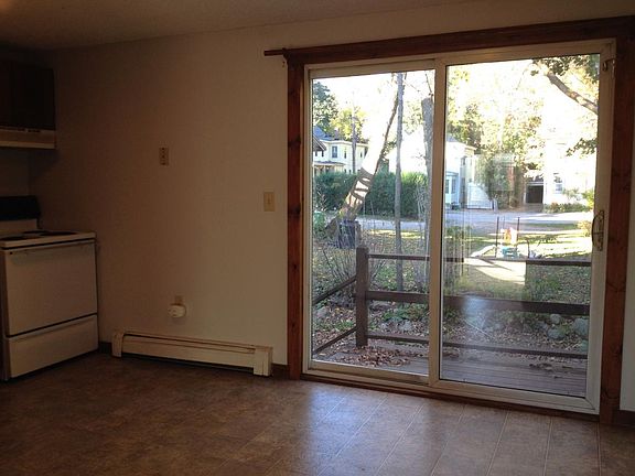 Sliders to deck off kitchen
