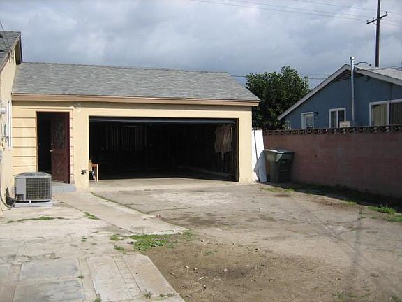 garage and driveway