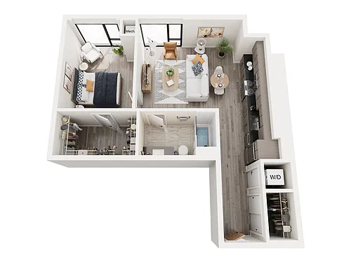 Floor plan 1C2