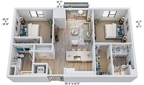 Floor plan C1
