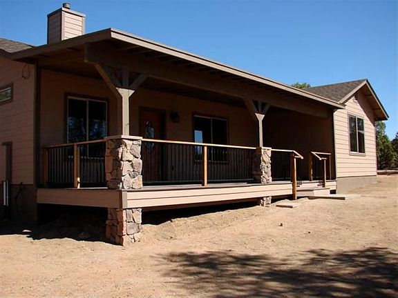 Long covered Trex Porch