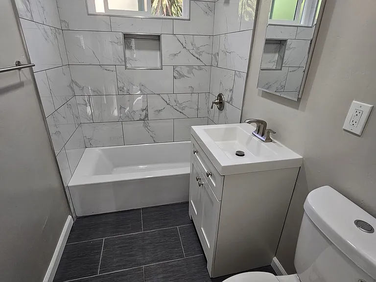 Newly remodeld bathroom
