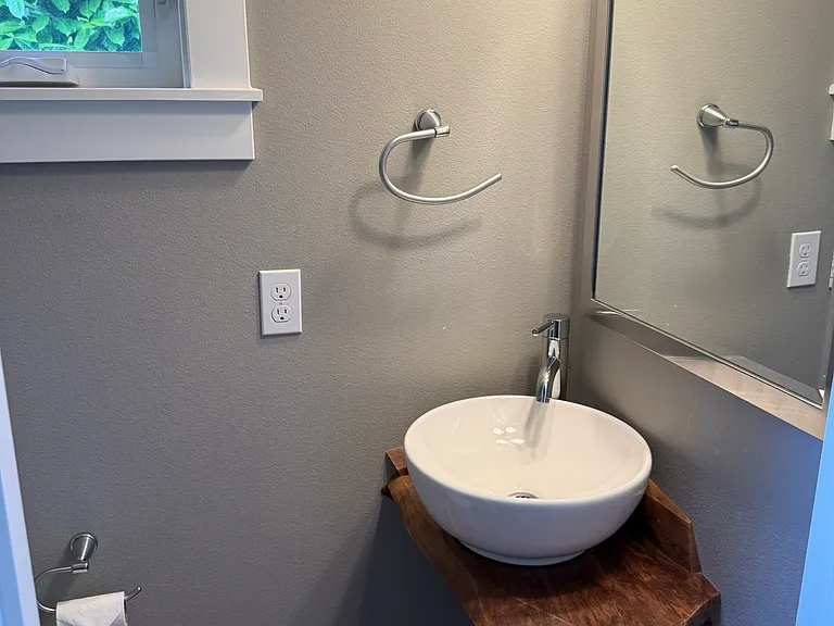Downstairs half bathroom
