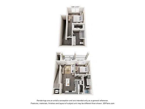 Floor plan Durango w/ Garage