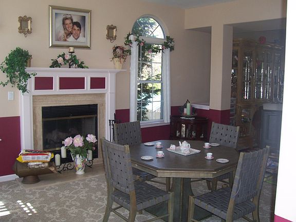 Living Room w/wood fireplace