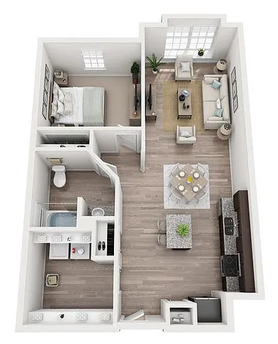 Floor plan Davis