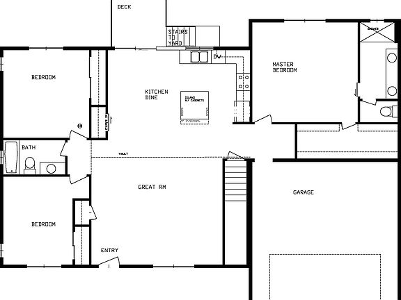 Main Level Floor Plan