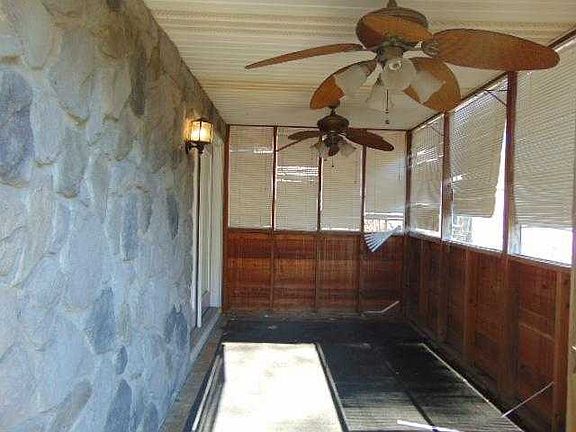 enclosed side porch