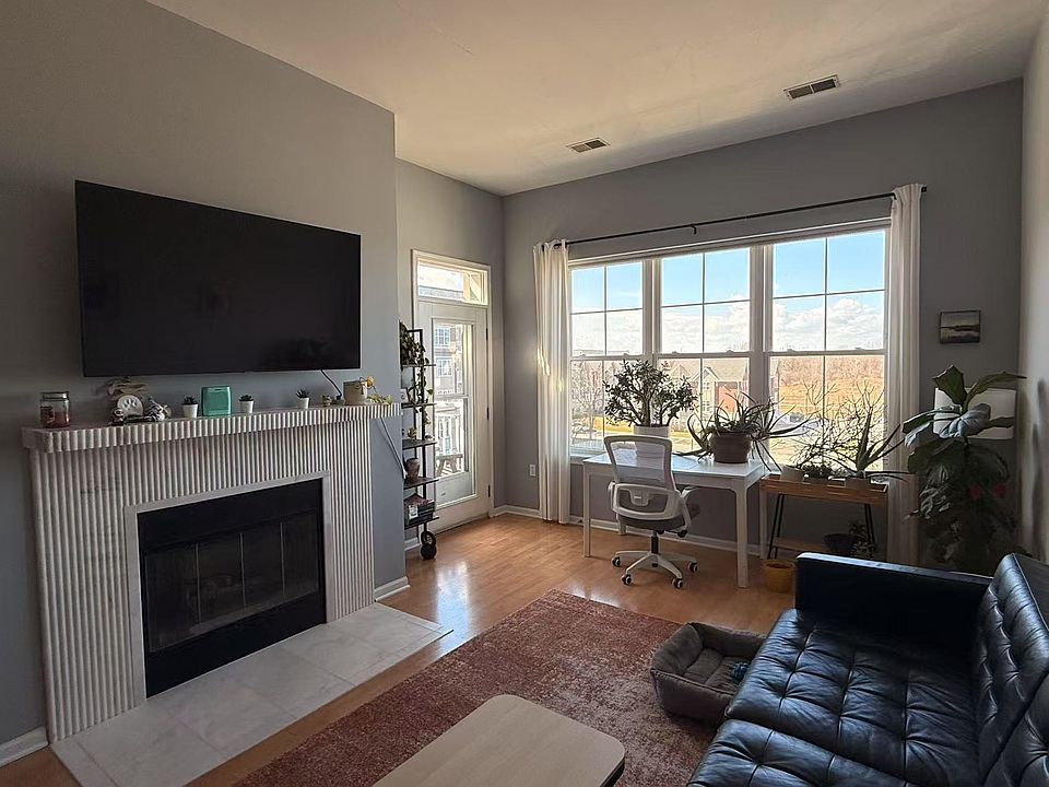Living Room with Lake Michigan View