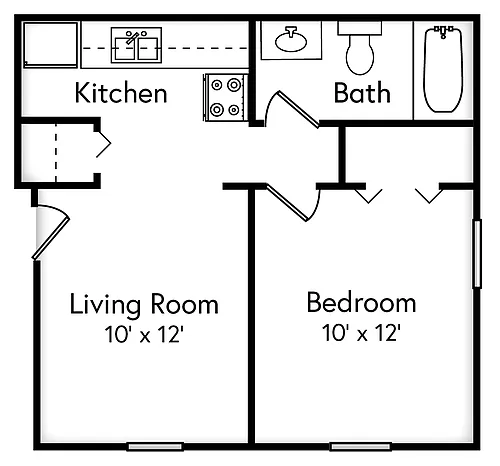 Floor plan Harbor Light