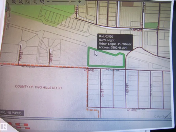 5302 46th Ave, Two Hills, AB T0B 4K0