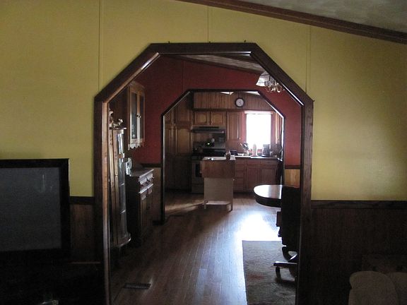 Archways from living room