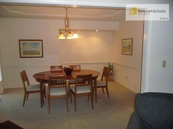 Large formal dining room
