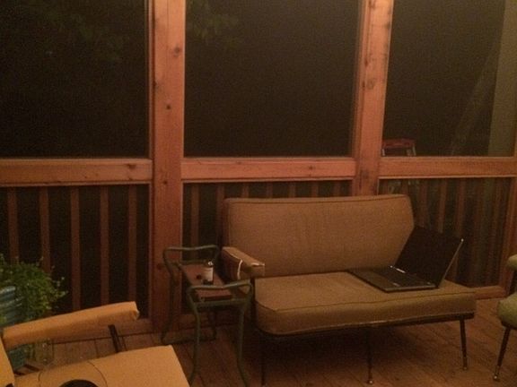 Screened porch