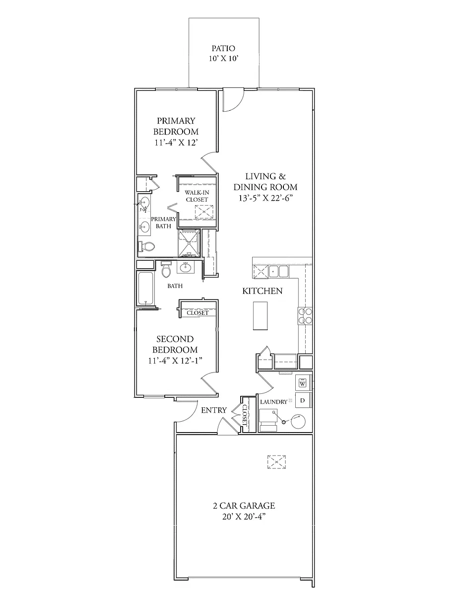 Floor plan Breckenridge