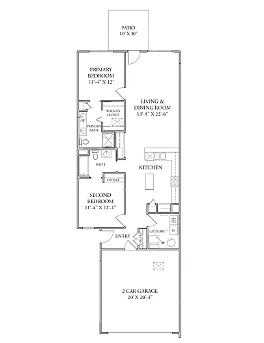 Floor plan Breckenridge