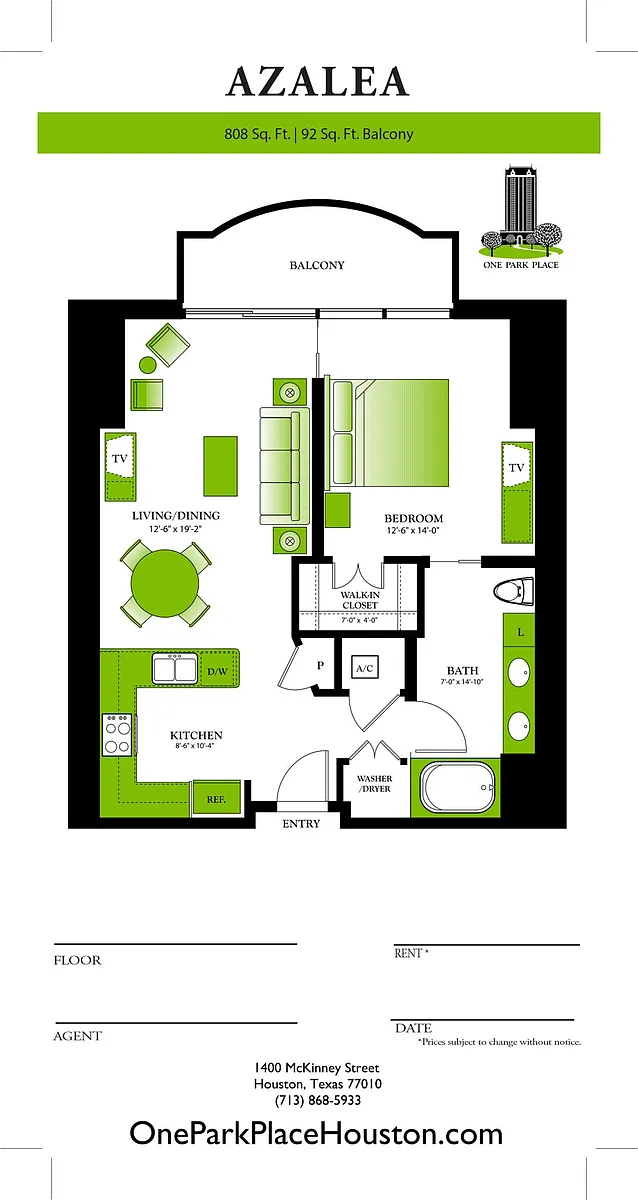 Floor plan Azalea