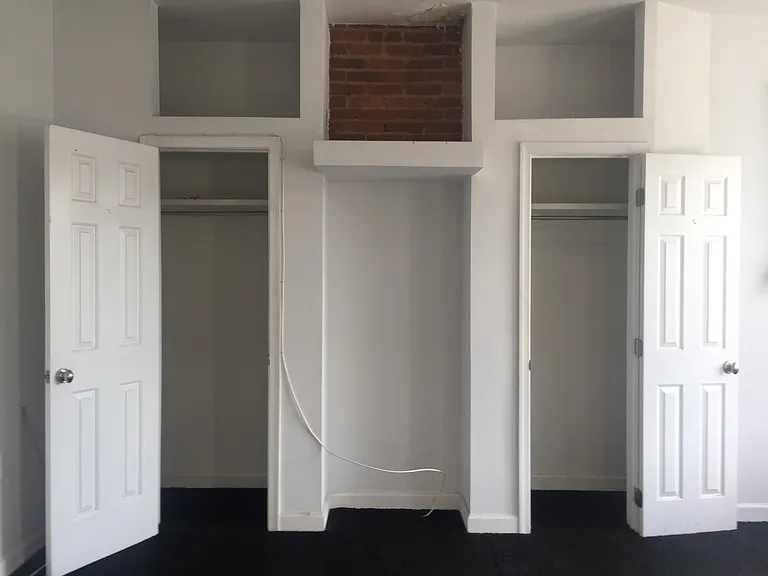 Closet in Large Bedroom