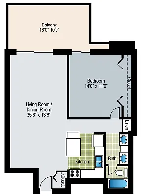 Floor plan Westminster